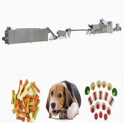 Plein équipement de processus d'extrusion continue et automatique d'aliment pour animaux familiers