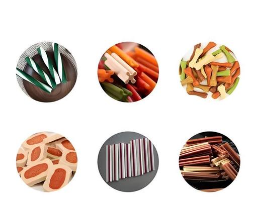 Les soins dentaires ont tordu la machine 145kw 380V d'extrudeuse d'aliments pour chiens de festin d'animal familier