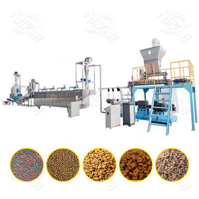 MIKIM 200-800kg/h Par heure Production Line Extruder Machine Fish Feed Pellet Making Machines pour la nourriture des poissons