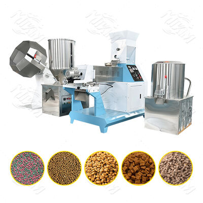 Industrie 500 kg/h Snacks pour animaux de compagnie Machines de production de produits alimentaires Ligne de production à double vis Alimentation pour chiens Alimentation pour poissons