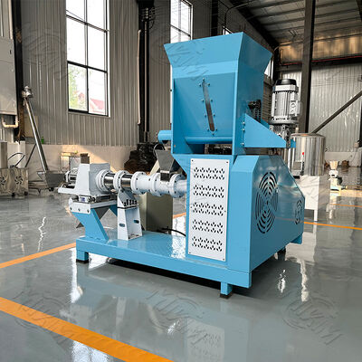 High efficiency and cost-effective Factory Price Dry Type Fish Feed Extruder Pellet Making Floating Fish Feed Extruder