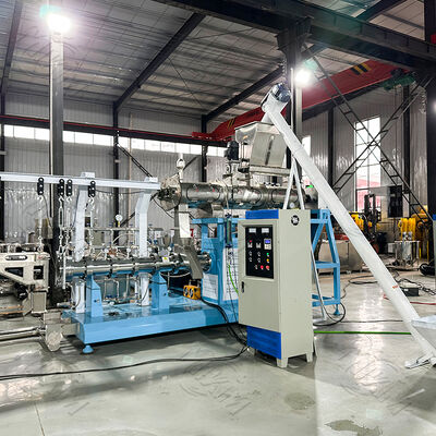 Machine d'extrusion de granulés d'aliments pour chiens, flottants secs, pour poissons, ligne de traitement de granulés, 200 kg/h - 6000 kg/h, machine d'extrusion pour la fabrication d'aliments pour animaux de compagnie, chats et chiens