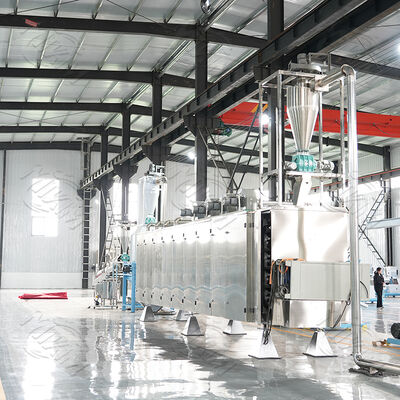 Extrudeuse automatique complète de nourriture pour animaux de compagnie avec un diamètre de vis de 70 à 110 mm et des moules de différentes formes pour la production de nourriture pour animaux de compagnie sur mesure