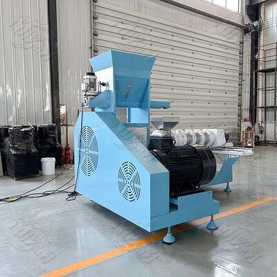 Vente à chaud machine d'extrusion de granulés pour aliments pour animaux de compagnie de pêche crevettes chat chien machine de fabrication d'aliments pour animaux de compagnie, une seule vis flottante machine d'extrusion de granulés pour aliments pour poissons