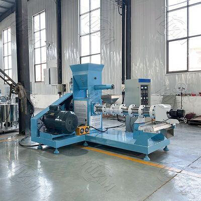 Type sec 200-5000 Kg/h Aliments pour poissons aquatiques Moulin de fabrication de granulés Machine d'extrusion de nourriture pour poissons flottants crevettes et crabes
