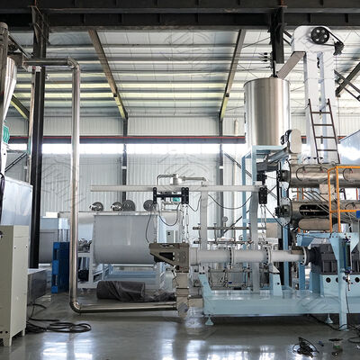 3-5 tonnes/h Automatique flottant coulant ligne de production d'aliments pour poissons à double vis Extrudeuse de nourriture pour chiens machine d'extrusion de granulés flottants pour aliments pour poissons