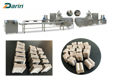 La machine de festin d'ANIMAL FAMILIER de solides solubles simple/couleur de double traite la production de chewing-gum