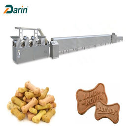 Machine de développement de biscuit de solides solubles, ligne de fabrication d'aliment pour animaux familiers pour la variété de formes