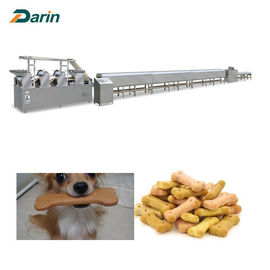 Production de biscuit d'animal familier de machine de fabrication de biscuits de chien d'acier inoxydable de Darin