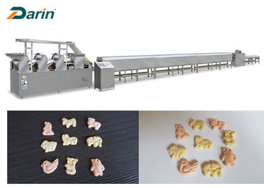 Machine différente de fabrication de biscuits de chien de capacité de petit prix, chaîne de fabrication d'aliment pour animaux familiers