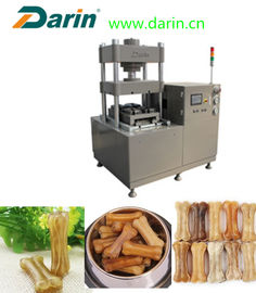 Haute machine d'aliments pour chiens d'automation de productivité pour le pressing de cuir vert/os