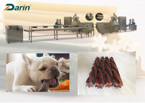 L'animal familier 100KW d'acier inoxydable mâche la chaîne de production pour les dents de chiens