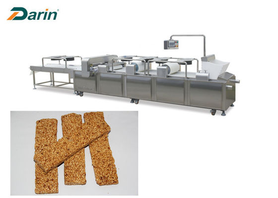 Ligne de coupe de barre de céréale de la granola 304 600kg/Hr d'acier inoxydable