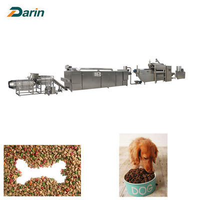 Les festins automatiques d'animal familier/la viande automatique de nourriture mastication de chien dépouille la chaîne de fabrication de festins de chien