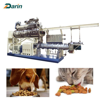 Machine d'extrudeuse d'aliment pour animaux familiers du contrôle 5ton 150kg/Hr de PLC pour des festins de chien