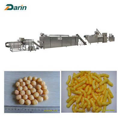 Ligne/machines de production alimentaire d'extrudeuse de casse-croûte de souffle du fromage SS304/maïs