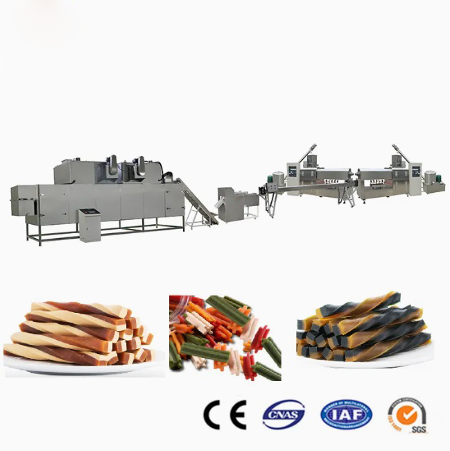 Ligne PLC de production alimentaire de chien de casse-croûte de chien de Simens et écran tactile avec du CE diplômée