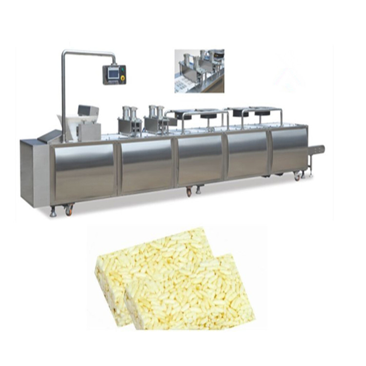 Machine à former des barres de granola en acier inoxydable pour le sorgho-brosse