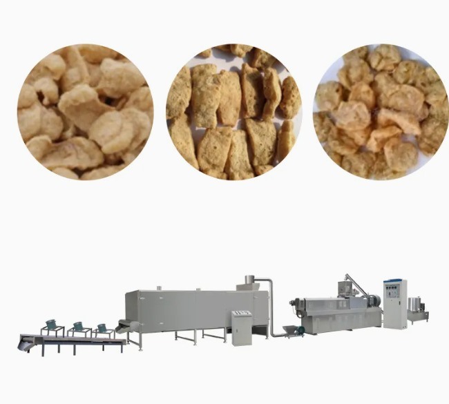 Machine d'extrusion de soja texturé avec approbation CE