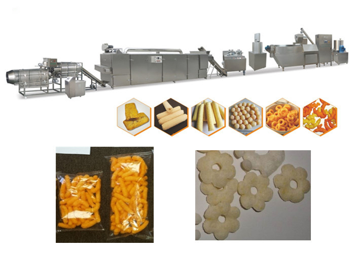 120-500kg/machine d'extrudeuse de souffle maïs de H pour l'expulsion à grande vitesse de casse-croûte de souffle