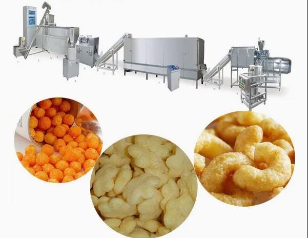 Nourriture soufflée automatique faisant la machine