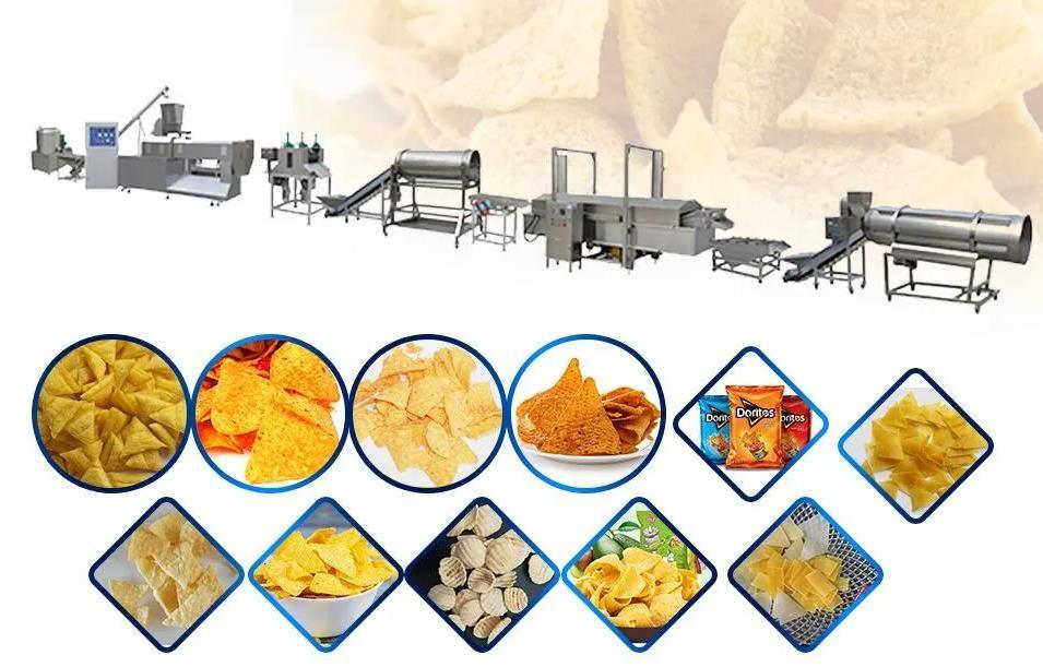 Le grain de riz de casse-croûte, machine de soufflage de blé pour la boule, tube, variété de bâton forme