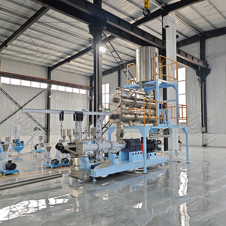 Machine d'extrusion de nourriture pour animaux de compagnie à haute capacité avec CE et ISO9001