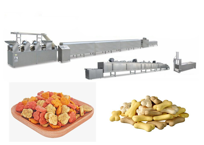 Machine à biscuits pour chiens de compagnie à simple/double couleur SUS304 fabriquée en acier inoxydable