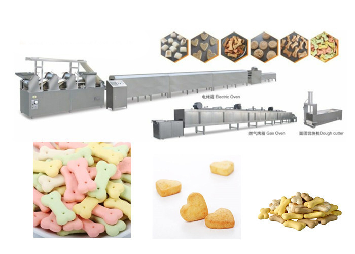 Machine colorée de fabrication de biscuits de chien d'acier inoxydable de DR -280 avec la représentation stable