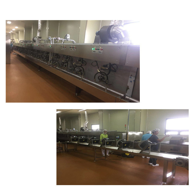 Production de biscuit d'animal familier d'équipement industriel d'aliments pour chiens d'acier inoxydable