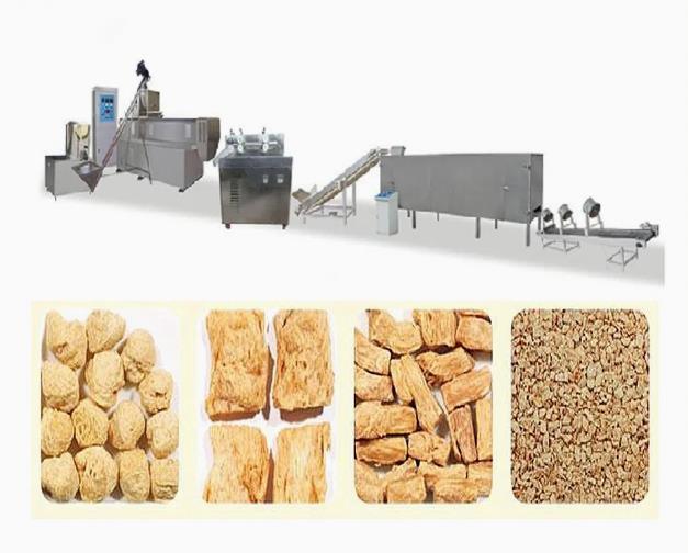 Ligne à matière grasse naturelle standard de production de matériel d'extrudeuse du soja de la CE ISO9001