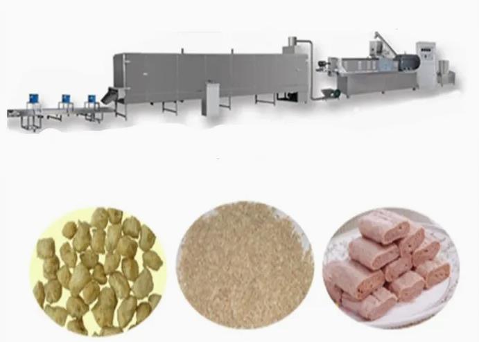 Machine végétale texturisée d'extrudeuse du soja