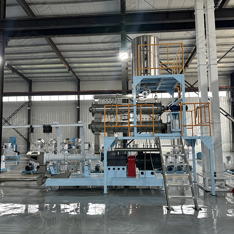 Extrudeuse continue d'aliment pour animaux familiers mâchant la chaîne de fabrication de festin, casse-croûte de chien faisant la machine