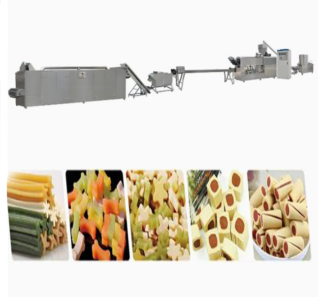 Les mastications d'ANIMAL FAMILIER/festin/machine/chien moites semi moites de casse-croûte d'animal familier mâche l'extrudeuse