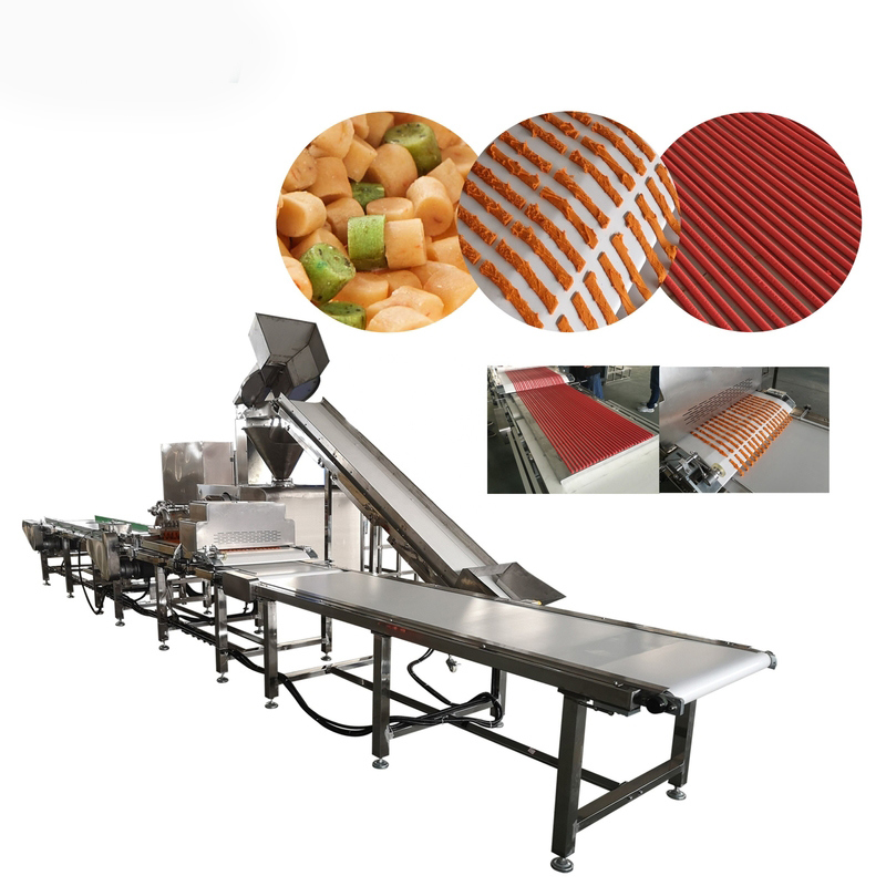 Machine de mastication molle d'extrudeuse d'aliments pour chiens utilisée pour faire des bâtons de viande