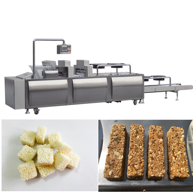 Barre de bâti de barre de céréale d'énergie formant différentes tailles et formes de machine