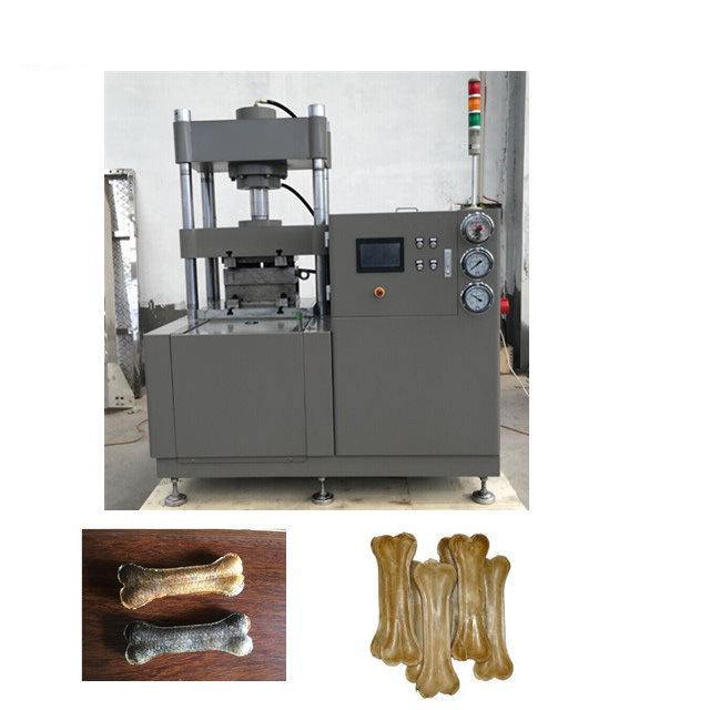 Ligne hydraulique de haute résistance cuir vert/pressing de production alimentaire d'animal familier d'os pour le chien