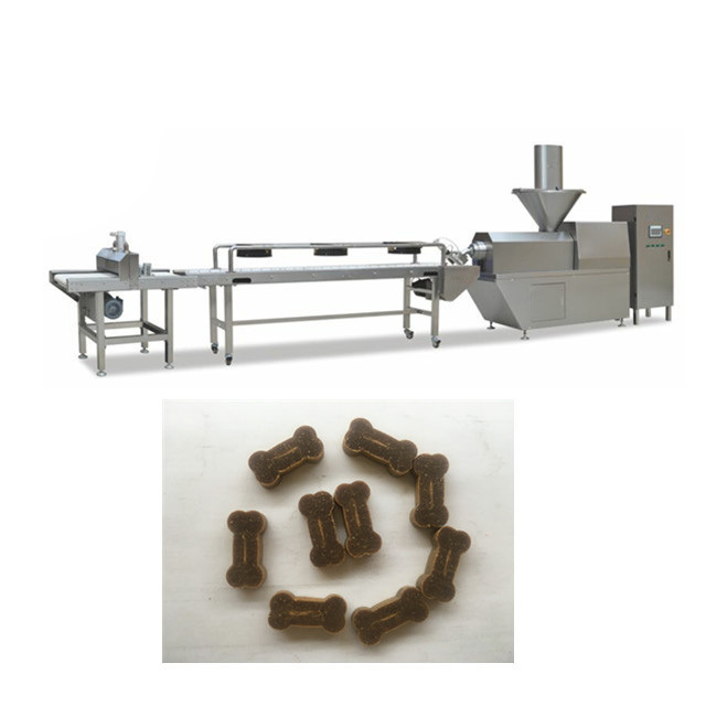 Ligne froide de production alimentaire d'animal familier d'extrusion de festin de chien pour la fabrication de festin d'animal familier