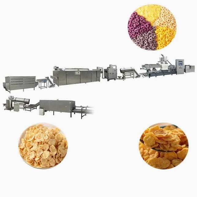 La chaîne de fabrication de flocons d'avoine de Kelloggs/riz s'écaille faisant la machine avec la garantie de 1 an