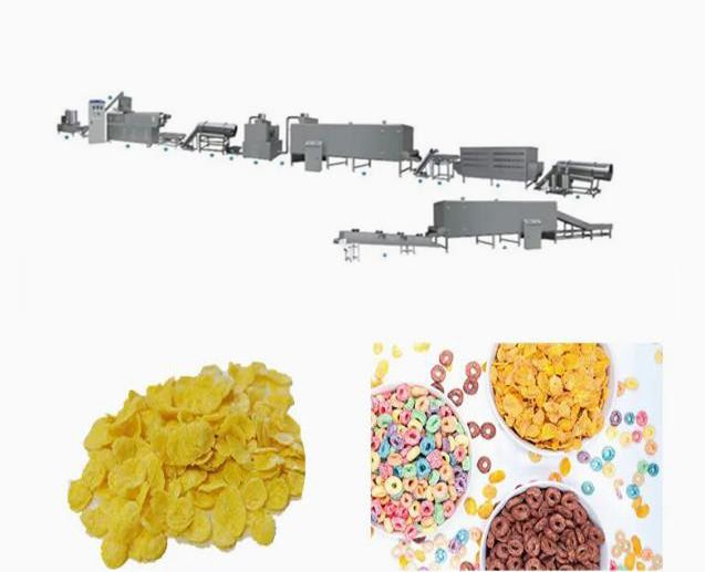 Machine de production économique de céréales Corn Flakes / Machine à fabriquer des flocons de riz