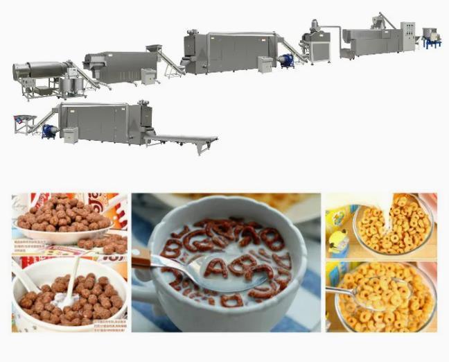 Machines de flocons d'avoine de céréales de petit déjeuner de la grande capacité 120-300kg/h