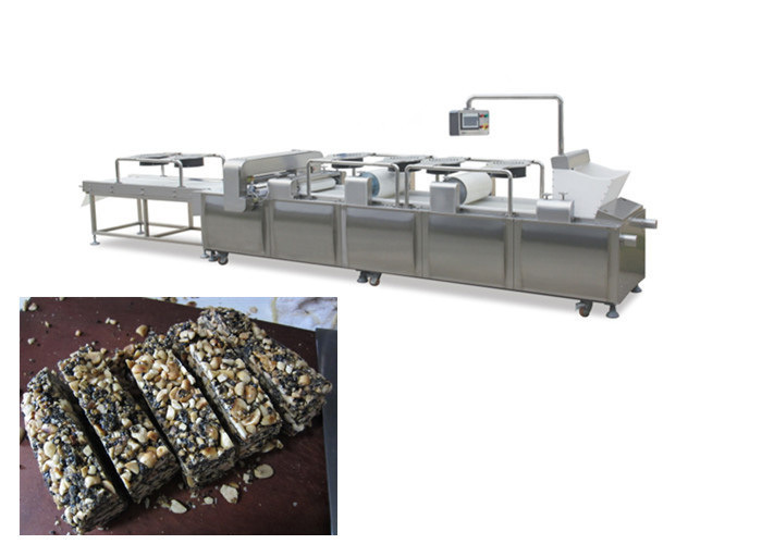 Barre de céréale de coupe de barre d'arachide faisant la chaîne de fabrication de barre de nutrition d'énergie de machine