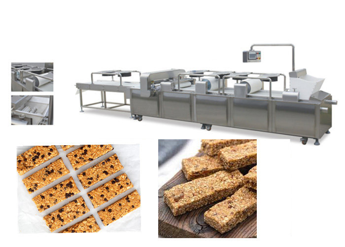 MK-75 Machine de fabrication de barres de céréales Noix énergie de céréales moteur Siemens