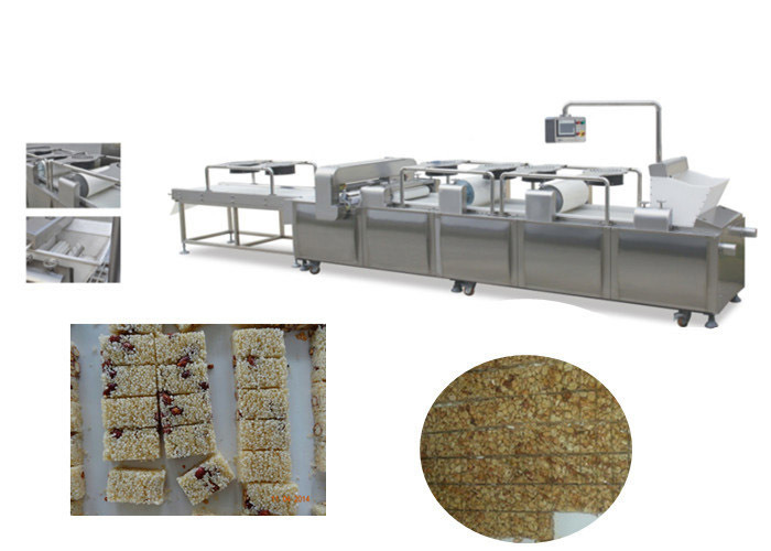 Barre de céréale de coupe de barre de granola de barre de Muesli faisant à machine la bonne représentation