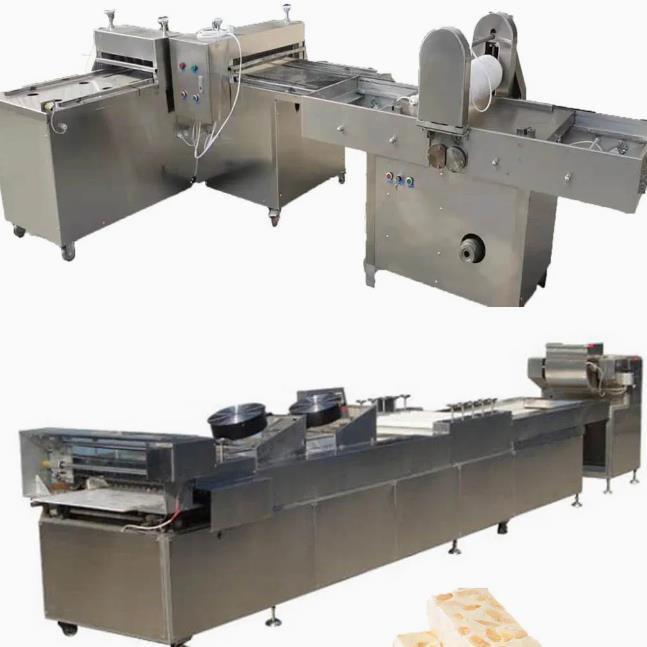 Arachide fragile Chikki de sucrerie d'arachide d'acier inoxydable faisant la version de l'anglais de machine