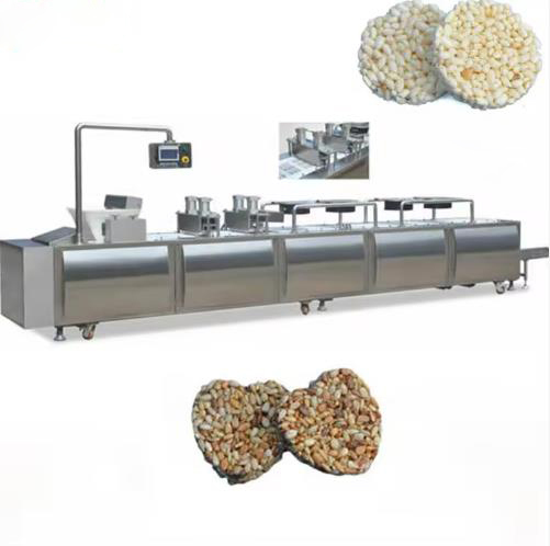 Machine de fabrication de barres de farine d'avoine et de cacahuète