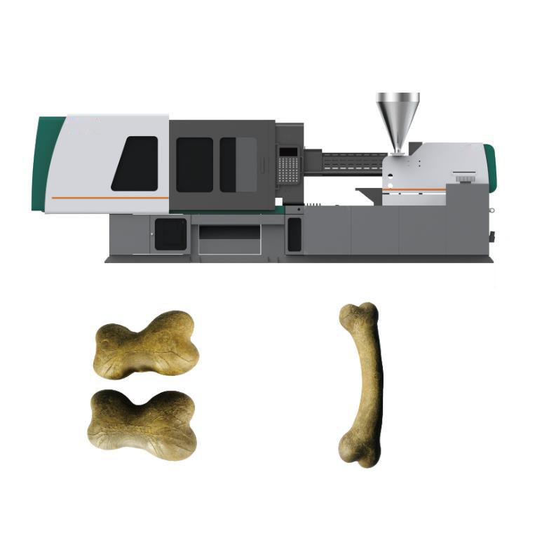 Machine de fabrication de collations pour chiens de soins dentaires moulées, machine de fabrication d'aliments pour animaux