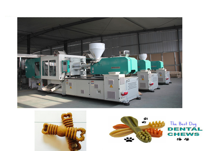 Machine de moulage par injection d'animal familier de soins dentaires pour l'os de chien mâchant la nourriture