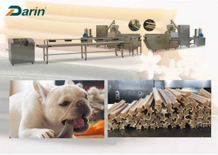 L'animal familier 100KW d'acier inoxydable mâche la chaîne de production pour les dents de chiens